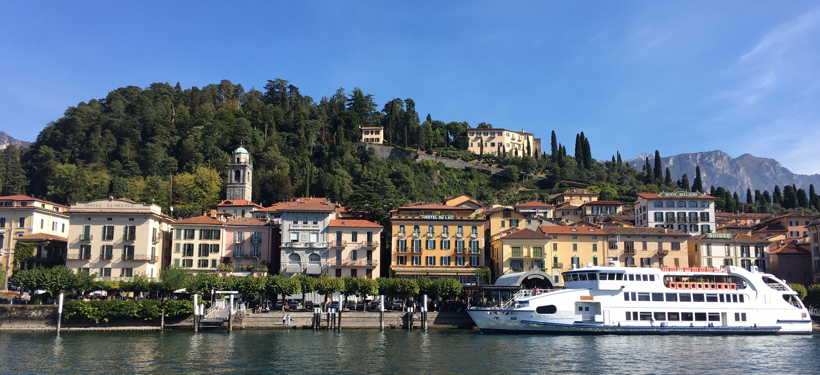 Bellagio at the lake of Como